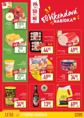 akční leták BILLA 26.7.2023-1.8.2023