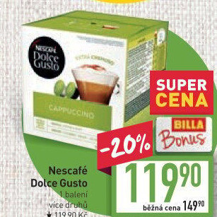 Kapsle Dolce Gusto Nescafé