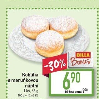 Kobliha s ovocnou náplní