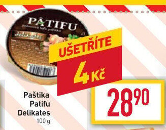 Prémiová tofu paštika delikates Veto Pâtifu