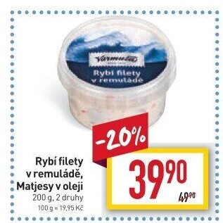 Rybí filety v remuládě Varmuža