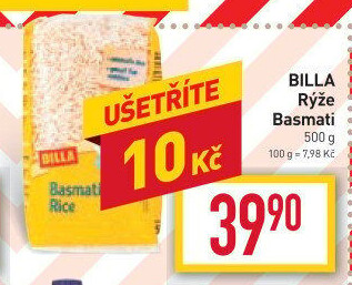 Rýže basmati Billa