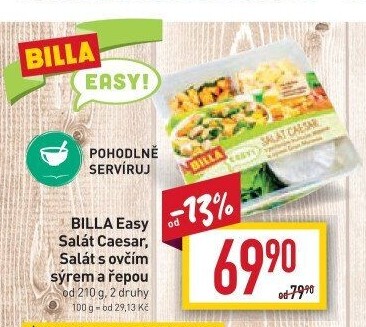 Salát Caesar Easy Billa