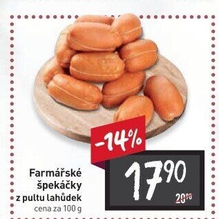 Špekáčky farmářské