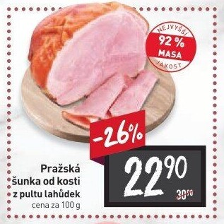 Šunka pražská od kosti