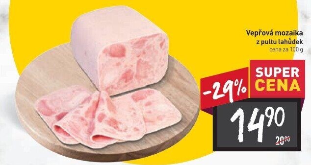 Šunka vepřová mozaika