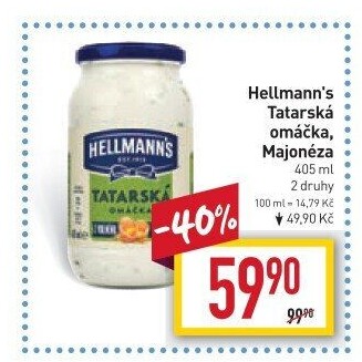 Tatarská omáčka Hellmann'