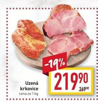 Uzená krkovice