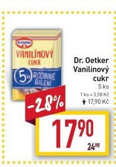 Vanilínový cukr Dr. Oetker