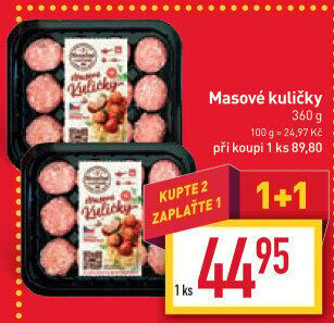 Masové kuličky Snadné vaření Kostelecké uzeniny