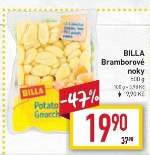 Noky bramborové Billa