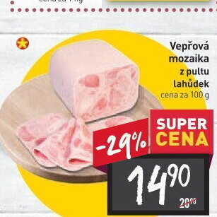 Šunka vepřová mozaika