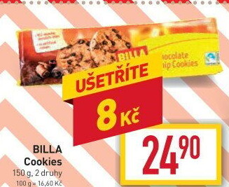 Sušenky Cookies Billa