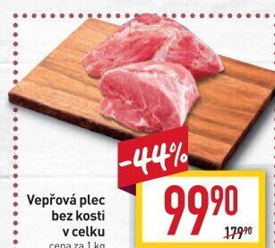 Vepřová plec bez kosti
