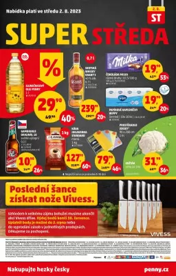 akční leták Penny Market 27.7.2023-2.8.2023