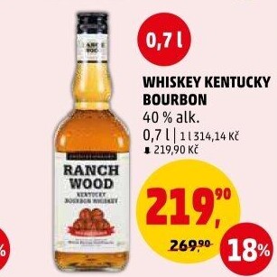 Bourbon whisky Ranch Wood Kentucky