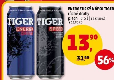 Energetický nápoj Tiger
