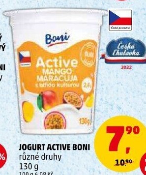 Jogurt ochucený Active Boni