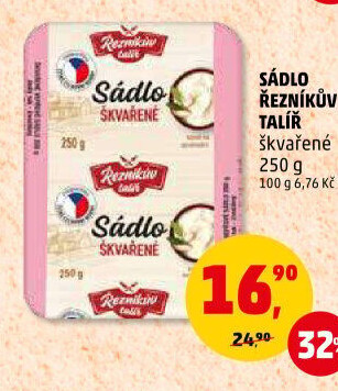 Sádlo škvařené Řezníkův talíř