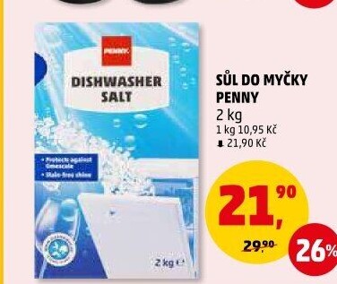 Sůl do myčky Penny