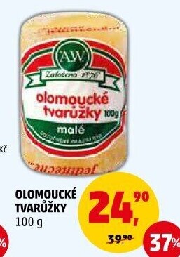 Sýr tvarůžky olomoucké A.W.