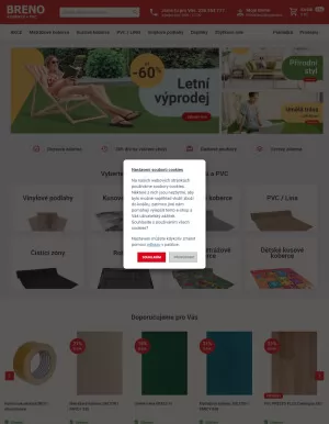 akční leták Breno koberce 26.7.2023-1.8.2023