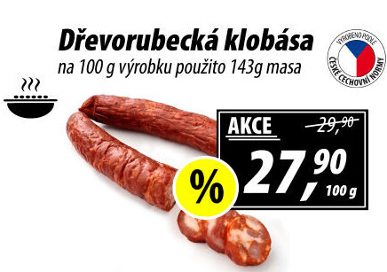 Dřevorubecká klobása