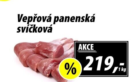 Vepřová panenská svíčková
