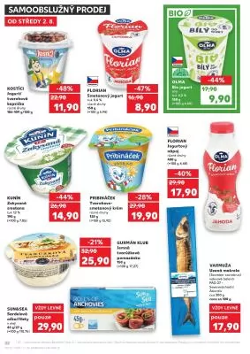 akční leták Kaufland 2.8.2023-8.8.2023