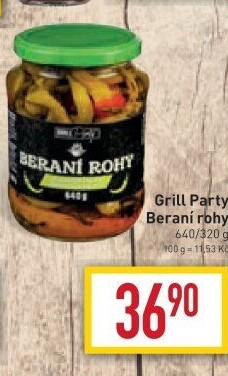 Beraní rohy Grill Party