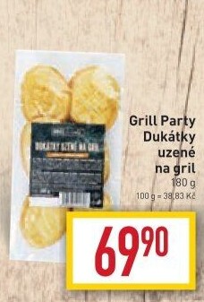 Dukátky uzené na gril Grill Party