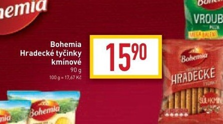 Hradecké tyčinky Bohemia
