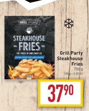 Hranolky mražené Steakhouse Grill party