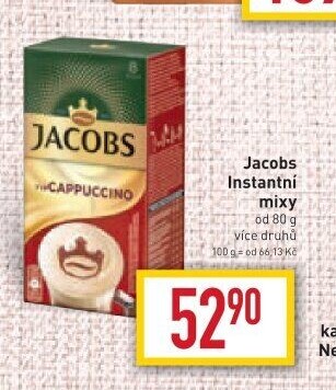 Instantní kávy porcované Jacobs