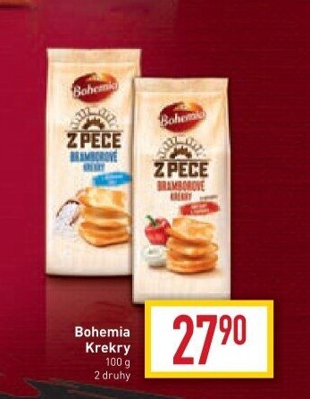 Krekry Z pece Bohemia Chips