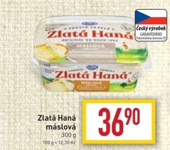 Margarín máslový Zlatá Haná Olma