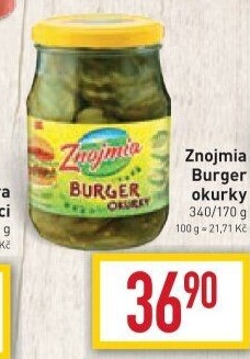 Okurky Burger Znojmia