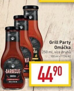 Omáčky Grill Party