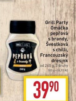 Omáčky Grill Party