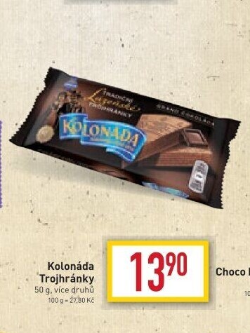 Oplatky trojhránky Kolonáda Opavia