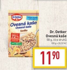 Ovesná kaše Dr. Oetker