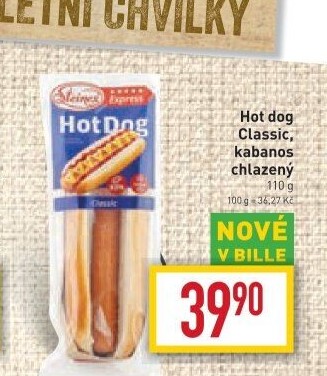 Párky hot dog Steinex