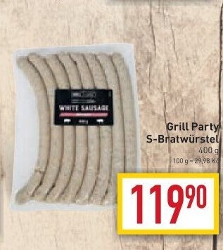 S-Bratwürstel Grill Party