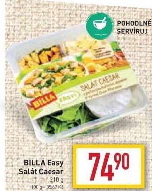 Salát Caesar Easy Billa