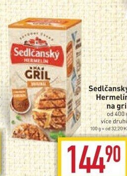 Sýr Hermelín na gril Sedlčanský