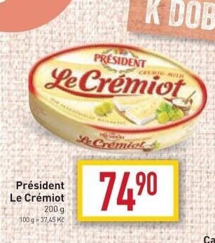 Sýr Le Crémiot Président