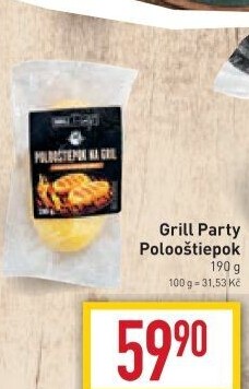 Sýr Polooštiepok na gril Grill Party