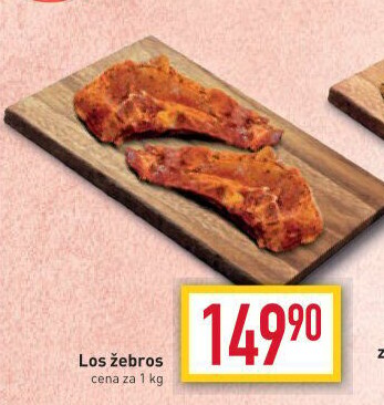 Vepřová žebra los žebros