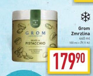 Zmrzlina v kelímku Grom