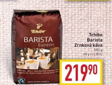 Zrnková káva Barista Tchibo